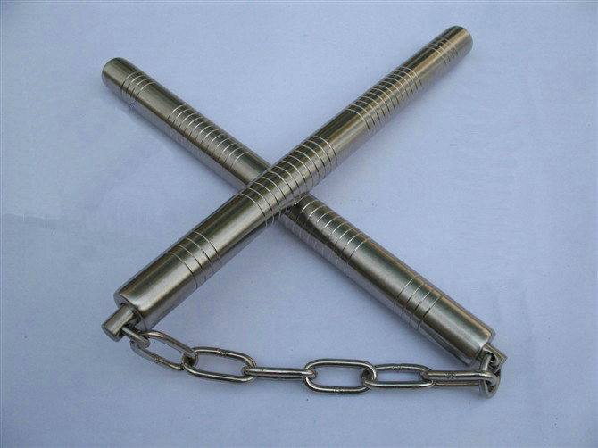 202 stainless steel nunchuck standard 28cm diameter 2.5cm